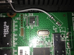 Linksys E4200 Serial Pinout